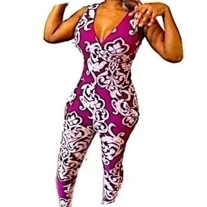 New Beautiful Purple Romper MG-320